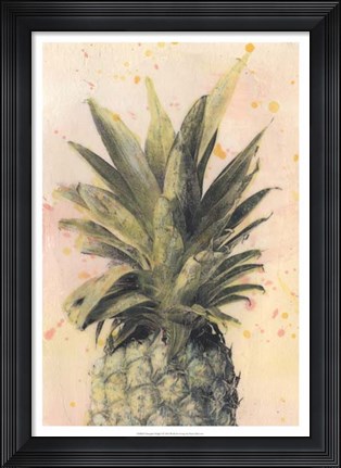 Framed Pineapple Delight I Print