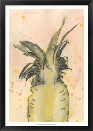 Framed Pineapple Delight II Print