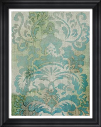 Framed Velvet &amp; Damask I Print