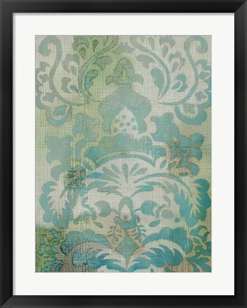 Framed Velvet &amp; Damask I Print