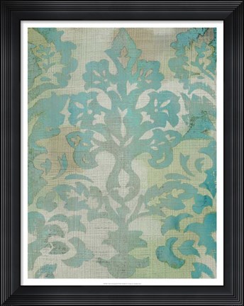 Framed Velvet &amp; Damask II Print