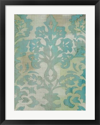 Framed Velvet &amp; Damask II Print