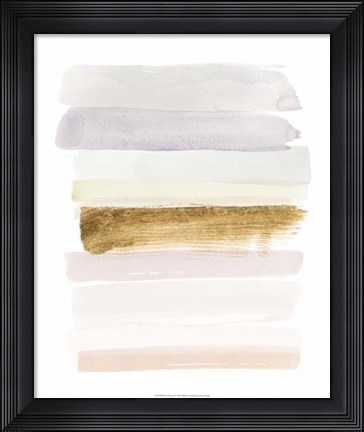 Framed Pastel Sweep I Print