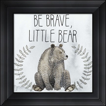 Framed Forest Friends I Print