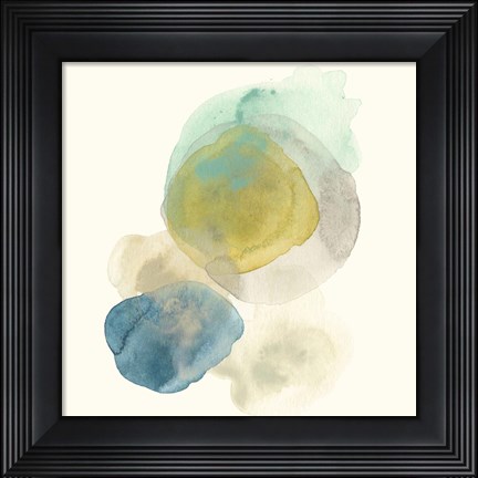Framed Fluid Geology I Print