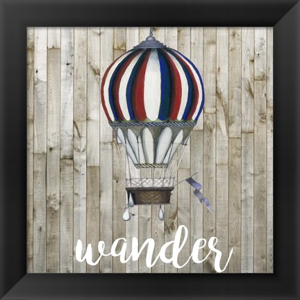 Framed Young Explorer I Print