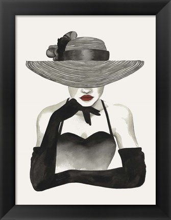 Framed In Vogue II Print