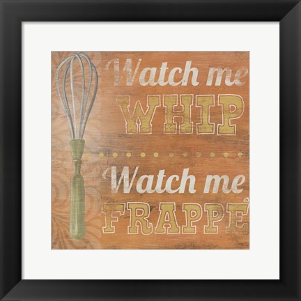 Framed Hip Kitchen IV Print