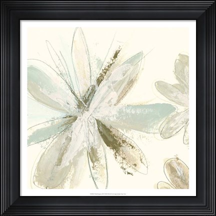 Framed Floral Impasto III Print