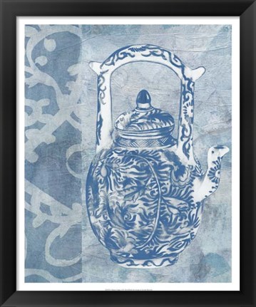 Framed Chinese Teapot  II Print