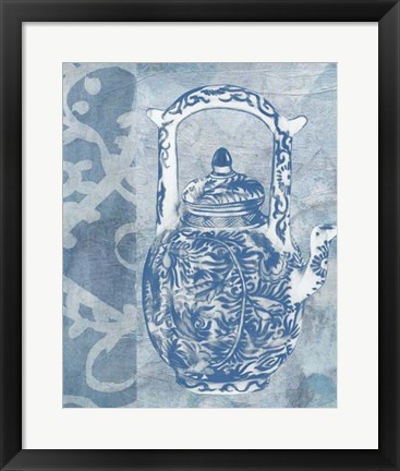 Framed Chinese Teapot  II Print