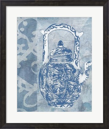 Framed Chinese Teapot  II Print