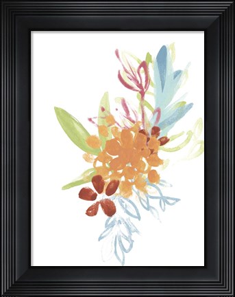 Framed Flora Moderne IV Print