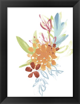 Framed Flora Moderne IV Print