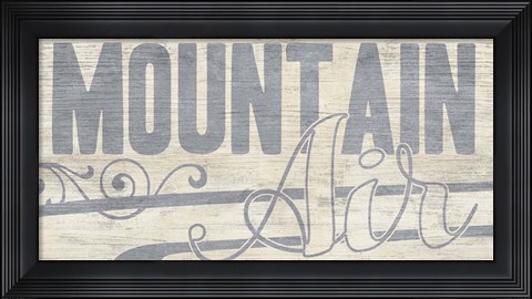 Framed Lake Life II Print