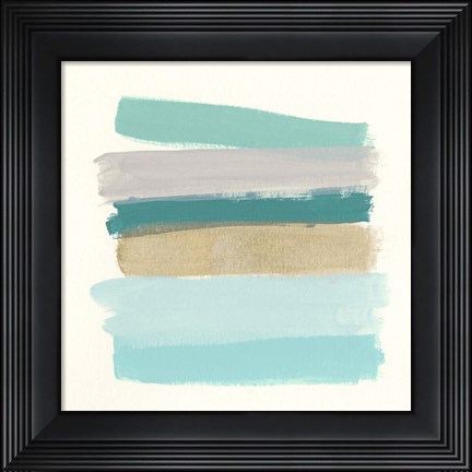 Framed Palette Stack II Print