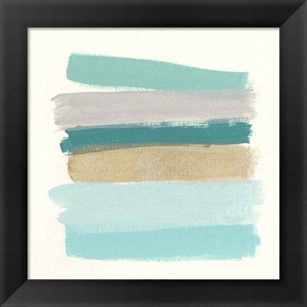 Framed Palette Stack II Print