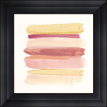Framed Palette Stack V Print