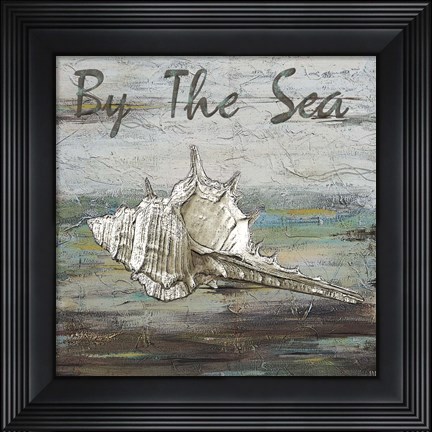 Framed At the Shore II Print