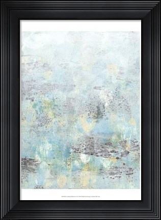Framed Cerulean Reflections II Print