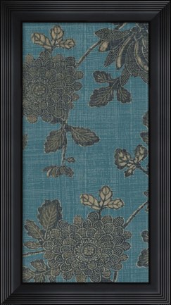 Framed Chrysanthemum Panel I Print
