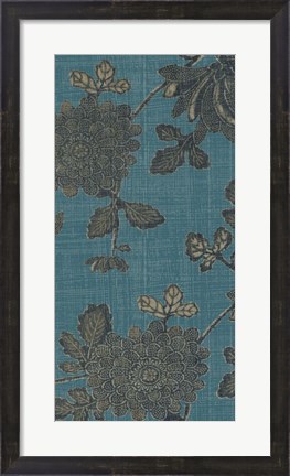 Framed Chrysanthemum Panel I Print