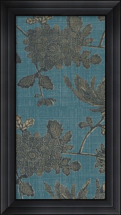 Framed Chrysanthemum Panel II Print