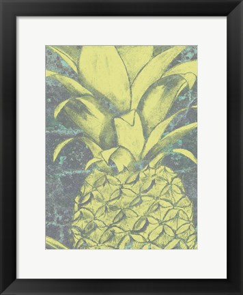 Framed Kona Pineapple II Print