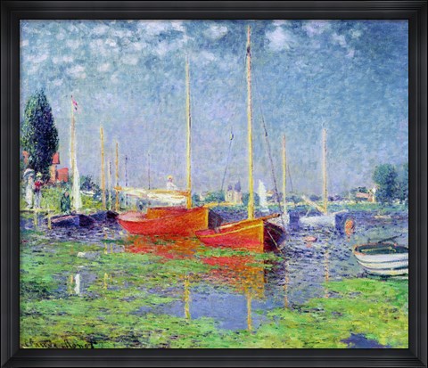 Framed Argenteuil, c.1872-5 Print