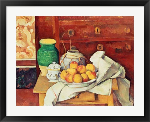 Framed Still Life with a Chest of Drawers, 1883-87 Print