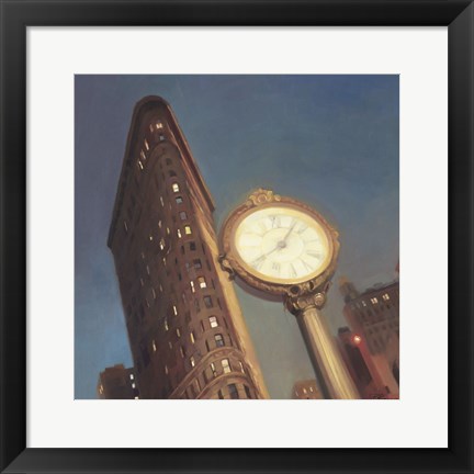 Framed Flatiron I Print