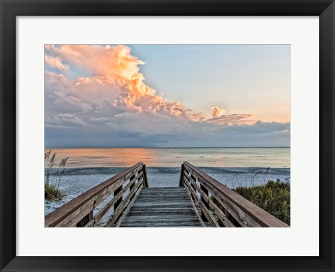 Framed Tranquility Walk Print