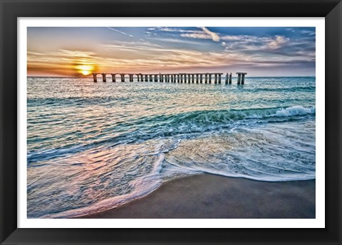 Framed Sun Down Print