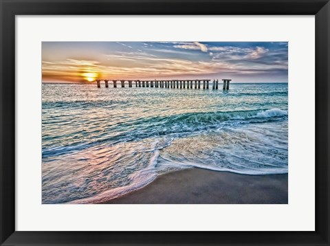 Framed Sun Down Print