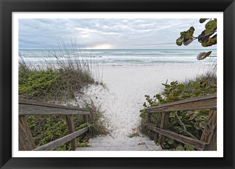 Framed Let&#39;s Hit the Waves! Print