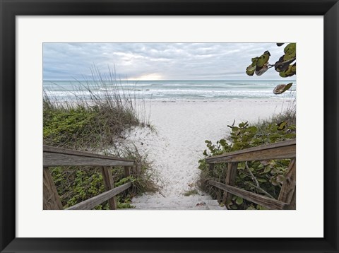 Framed Let&#39;s Hit the Waves! Print