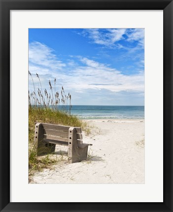 Framed Just Sit Print