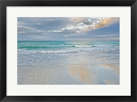 Framed Sea Blues Print