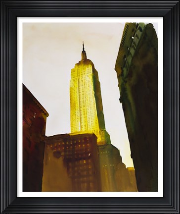 Framed Skyscraper 1 Print