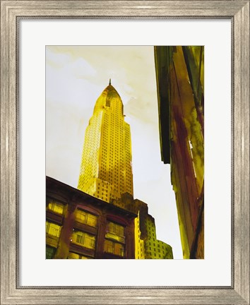Framed Skyscraper 3 Print