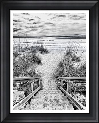 Framed Follow the Steps Print