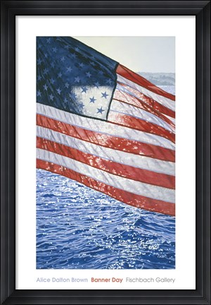 Framed Banner Day Print