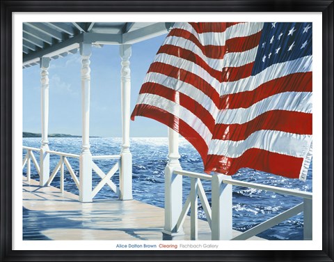 Framed Clearing Print