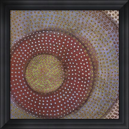 Framed Interconnection II Print