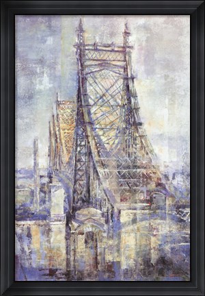 Framed Manhattan Crossing II Print