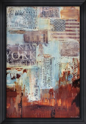 Framed New York Dreams Print