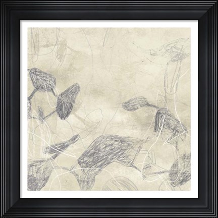 Framed Graphite Inversion II Print