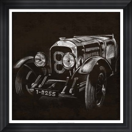 Framed Vintage Grand Prix II Print
