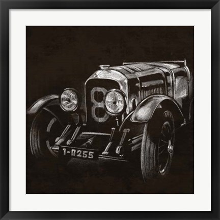 Framed Vintage Grand Prix II Print