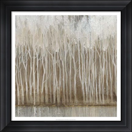 Framed Whispering Trees II Print